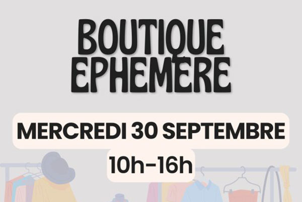 Boutique éphémère